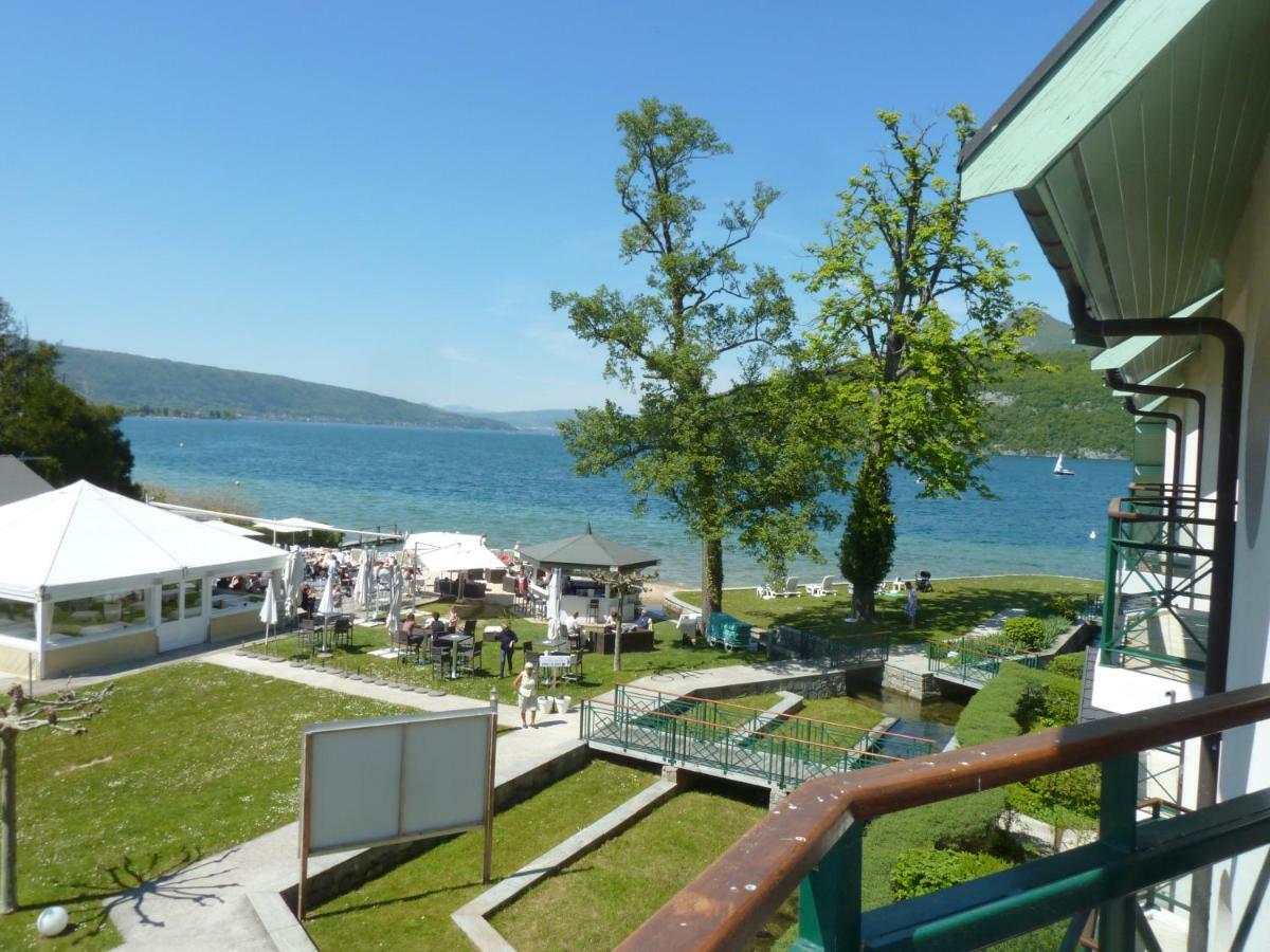 La Baie Des Voiles ,Vue Lac D'Annecy ,Plage Privee Duingt Exterior photo