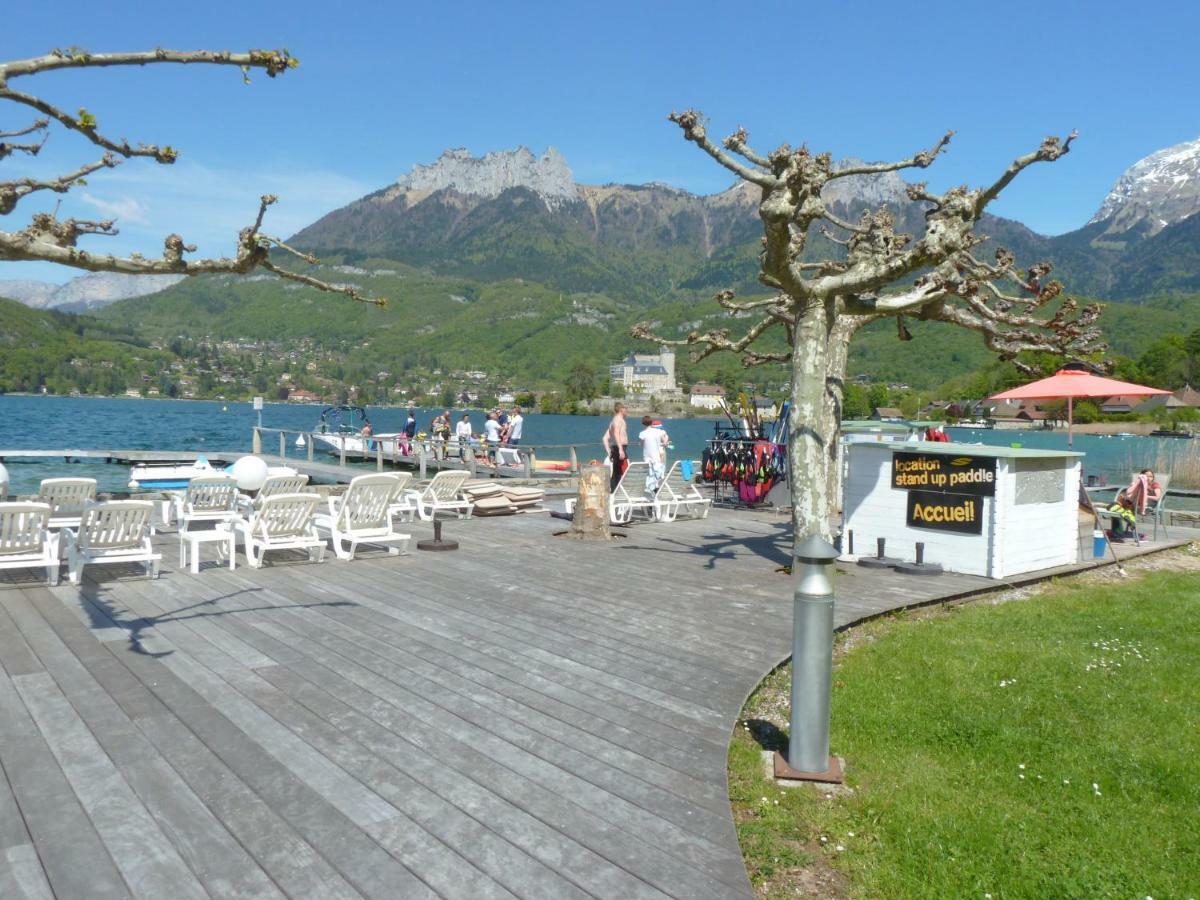 La Baie Des Voiles ,Vue Lac D'Annecy ,Plage Privee Duingt Exterior photo