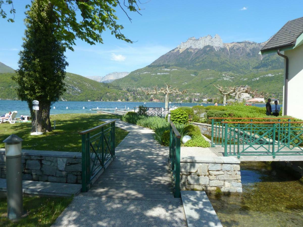 La Baie Des Voiles ,Vue Lac D'Annecy ,Plage Privee Duingt Exterior photo