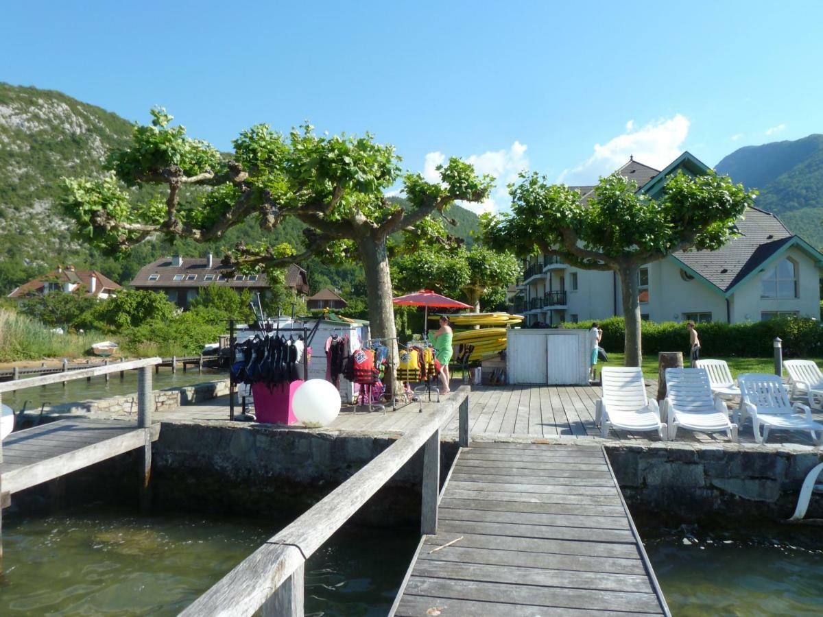 La Baie Des Voiles ,Vue Lac D'Annecy ,Plage Privee Duingt Exterior photo