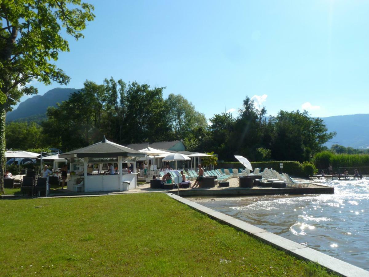 La Baie Des Voiles ,Vue Lac D'Annecy ,Plage Privee Duingt Exterior photo