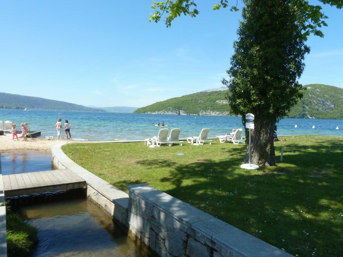 La Baie Des Voiles ,Vue Lac D'Annecy ,Plage Privee Duingt Exterior photo