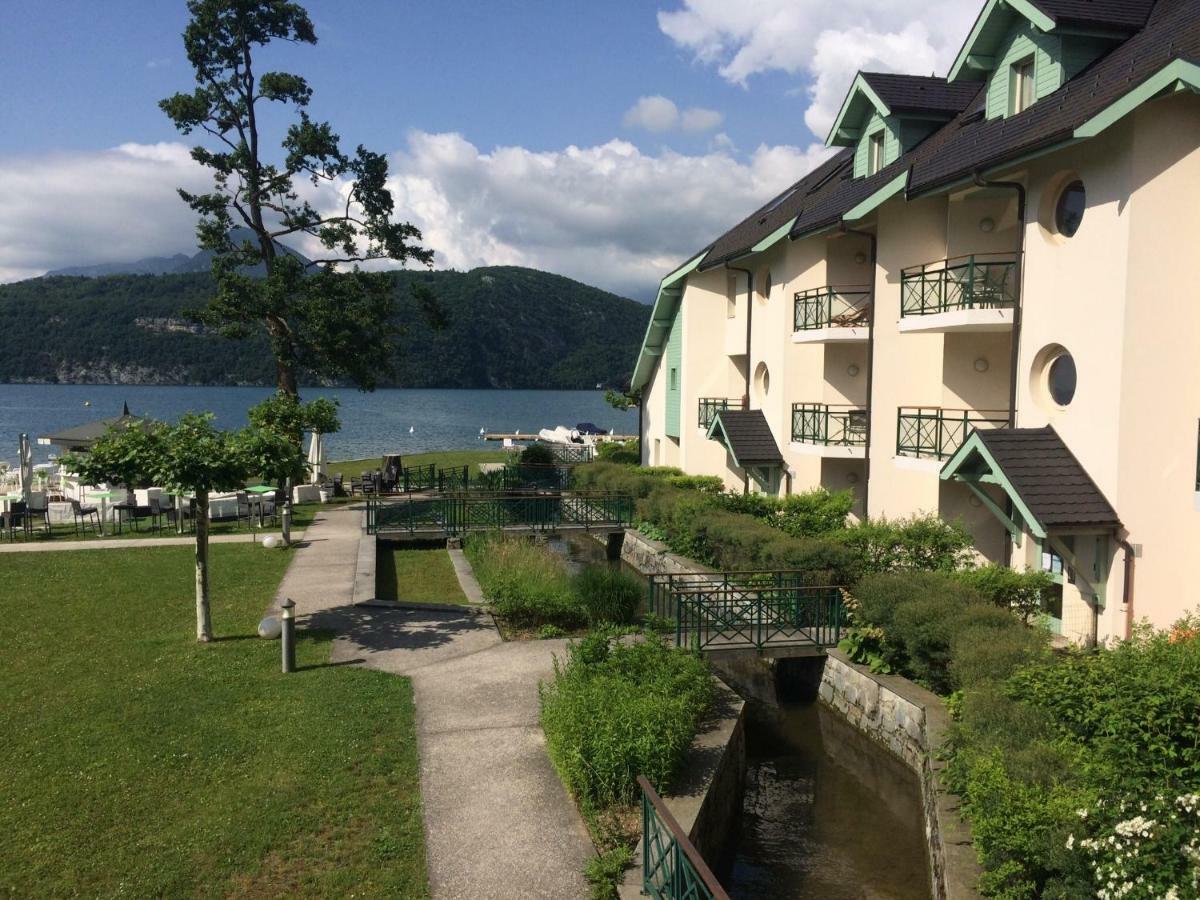 La Baie Des Voiles ,Vue Lac D'Annecy ,Plage Privee Duingt Exterior photo